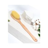 Efsoon Organics Sert Kıllı Sırt Fırçası Islak Ve Kuru Kullanım Sert Tampiko Otu Duş Fırçası