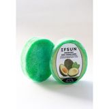 Efsun Doğal Süngerli Avokado Özlü Sabun, Avokado Sabunu, Süngerli Banyo Sabunu 135 Gr.