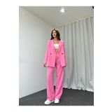 EFSUN MODA KADIN OVERSİZE CEKET PANTOLON TAKIM ASTARLİ