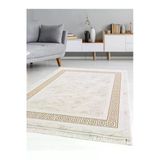 Efsun Modern Salon Ve Oturma Odası Halısı - Krem Gold Outlet Ürün 4546