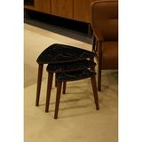 EG Home Tokyo 3'lü Zigon Sehpa %100 Mdf - Siyah