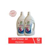 Ega Kimya 2'li Power Jel Renkli Sıvı Yıkama Deterjanı 3900 ml