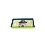 Egan Italy Human Kedi Desenli 40x26 cm Tepsi