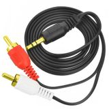egb Kablo 2 Rca To Aux 3.5mm Gold 1.5 Metre (SKT-84)