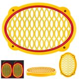 egb Midrange Kapağı Neon Ledli Oval Sarı 2 Adet