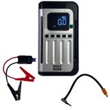 egb MİNİ MORE 12000mAh POWERBANK ARAÇ AKÜ ŞARJ LASTİK HAVA KOMPRESÖRÜ ŞİŞİRİCİ TAŞINABİLİR DİJİTAL KABLOSUZ EL FENERİ