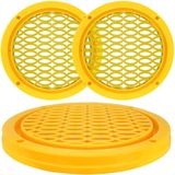 egb Renkli Hoparlör Kapak 16cm Led Takılabilir 2 Adet sarı