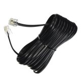 egb TELEFON HAT KABLOSU 10MT SİYAH (AVD-62)