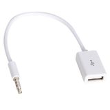 egb USB DİŞİ TO AUX STEREO 3 BOĞUMLU KABLO (ÇK-156)