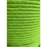 Ege Çelik Halat Renkli Iskota Halat Ip 10 mm 10 Metre Yelken Mandar Halatı Kamp Bağlama İpi - Neon Yeşil