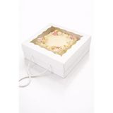 Ege Concept Life 3'lü Asetat Kapaklı İpli Pasta Kutusu 35x35x11 cm - Kutlama, Doğum Günü, Organizasyon Ürünleri