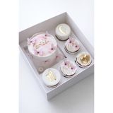 Ege Concept Life 5+1 Bento & Cupcake Kutusu 25x25x10 cm | Pastane & Organizasyon Sunumları