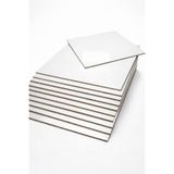 Ege Concept Life Beyaz Kare Pasta Altlığı 30x30 cm - 3 mm Kalın Mukavva Sunum Tabanı (5'li Paket)