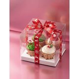 Ege Concept Life Full Asetat 4 Lü Cup Cake Kutusu 17X17X11