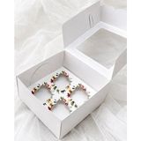 Ege Concept Life Geniş Aralıklı Baskılı 4 Lü Cupcake Kutusu