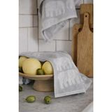 Ege Cotton Elephant Mutfak Kurulama Havlusu 3’lü Set 50X70 cm %100 Pamuk Gri Mutfak Kurulama Havlusu - 50 x 70 cm