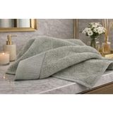 Ege Cotton Lüks Pamuk Bambu Karışımlı Banyo Havlusu 3 Adet 70X130 Yeşil - 70 x 130 cm