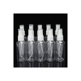 EGE DESİNG 10 Adet 50ml Plastik Sprey Şişe Hediyelik Dezenfektan Kolonya Şişesi TR 10'lu Uzun 50 ml