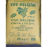 Ege Gelişim Elementel Nano Kükürt %98 Akrep ve Yılan Kovucu – 25 kg | Toprak Düzenleyici ve Yüksek Saflıkta Kükürt
