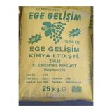 Ege Gelişim Kimya Ege Gelişim Elementel Nano Kükürt %98 Akrep ve Yılan Kovucu – 25 KG | Toprak Düzenleyici Kükürt