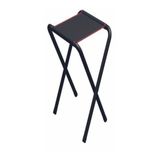 Ege Hedef Katlanabilir Mini Katlanır Balıkçı Kamp Piknik Taburesi Metal Siyah 6'Lı