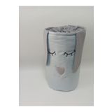 Ege HOME Decoration&Accessories Mavi Gri Bebek Çocuk Oyuncak Kirli Çamaşır Sepeti