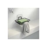 EGE HOME STORE Paslanmaz yapıskanlı sabunluk banyo mutfak lavabo metal katı sabunluk
