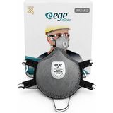 Ege Maske Ege 3021 V Ffp2 Nr D Aktif Karbon Ventilli Maske 10'lu - 10 Adet