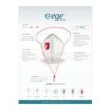 EGE MASKE Ege 4015 V Ffp3 Nr N99 Ventinli Maske 10'lu