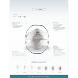 Ege Maske Ege 600 Ffp2 Nr N95 Ventilsiz Maske 10'lu - 10 Adet