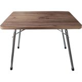 Ege Modüler Katlanır Masa Atlantikçam Ahşap 45X60 cm Balkon Bahçe Piknik İçin Fonksiyonel