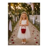 EGE ÖRGÜM Sepet Mini Kına Düğün Sepeti Nikah Sepeti GÜL YAPRAKLARI DAHİL DEĞİLDİR