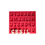 Ege Pastacılık Büyük Harf Alfabe Silikon Kalıbı (12,5*10Cm)