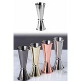 Ege Pastacılık Jigger Kokteyl Ölçü Kabı Çift Taraflı 3/6cl Paslanmaz Çelik Gri RA321