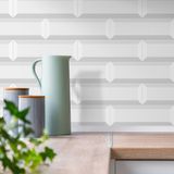 Ege Seramik 10x30 cm Beyaz Metro Duvar Seramiği