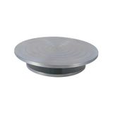 Ege Seramik Turnet, Çift Taraflı Döner Tabla, 20-25 cm Çap, Alüminyum