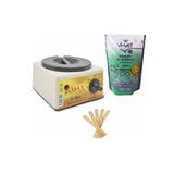 Ege Sir Ağda Makinesi 800ml 250ml Azulen Soyulan Boncuk Ağda 5 Spatula