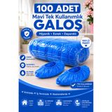 EGE TOPTAN GIDA 100 Adet Mavi Renk Galoş