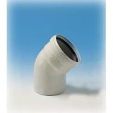 Ege Yıldız 50x45 3,2 mm Pvc Açık Dirsek Boru