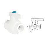 Ege Yıldız PPRC Gri 40 mm Küresel Vana