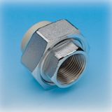 Ege Yıldız PPRC Gri 40x1 mm 1/4 Oynar Başlı Dişi Rakor