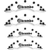 Egea Uyumlu Brembo Beyaz Kaliper Kapağı 4 Parça Ön Arka Set