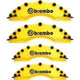 Egea Uyumlu Brembo Sarı Kaliper Kapağı 4 Parça Ön Arka Set
