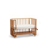 EGEBABY Ege Baby Ahşap 4in1 Beşik + Junior Anne Yanı Karyola Oyun Parkı Montessori JuniorY 70x110 cm
