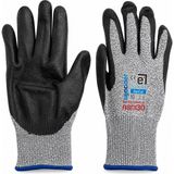 Egebant G-331734 Nitril Işçi Eldiven No 10 Zebra Bandı Xlarge Kesilme Dirençli - 10'li Paket