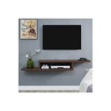 Egecan Mobilya Ceviz 180 Cm Tv Ünitesi Tv Standı Duvar Rafı Kitaplık