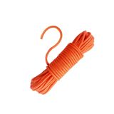 EgeÇelikHalat Turuncu Renkli İskota Halat İp 6 Mm 10 Metre Yelken Mandar Halatı