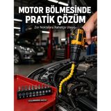 Egecen 12 Parça Vidalama Uç Seti Akrobat Tasarım Dayanıklı Metal Yeni Nesil - EC001Z-561DL8 - Çok Renkli
