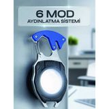 Egecen Çok Fonksiyonlu Acil Durum El Feneri Elektronik Çakmak Tornavida ve Düdük Özell - EC001Z-561DO - Çok Renkli