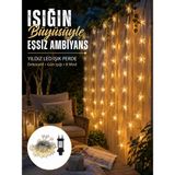Egecen Dekoratif Yıldız LED Aydınlatma 20 Ledli 5 Metre Günışığı Yeni Nesil - EC001Z-561EU8 - Çok Renkli